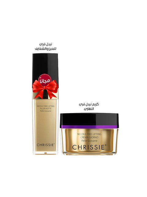 Needle Free Day Cream +Needle Free Eye & Lip serum